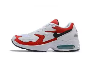 nike air max 2 nike chaussures ers sneakand white red